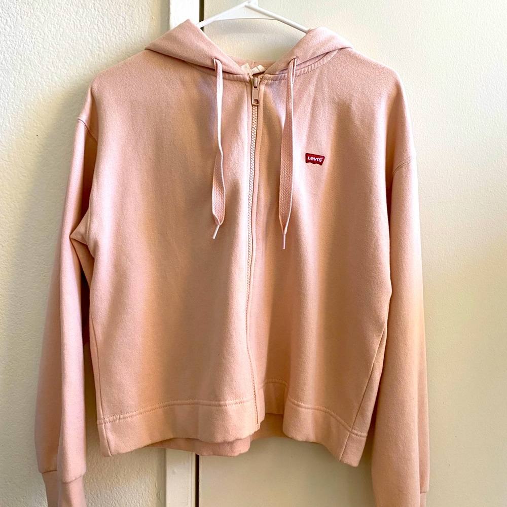 Levi’s Light Pink Hoodie Jacket